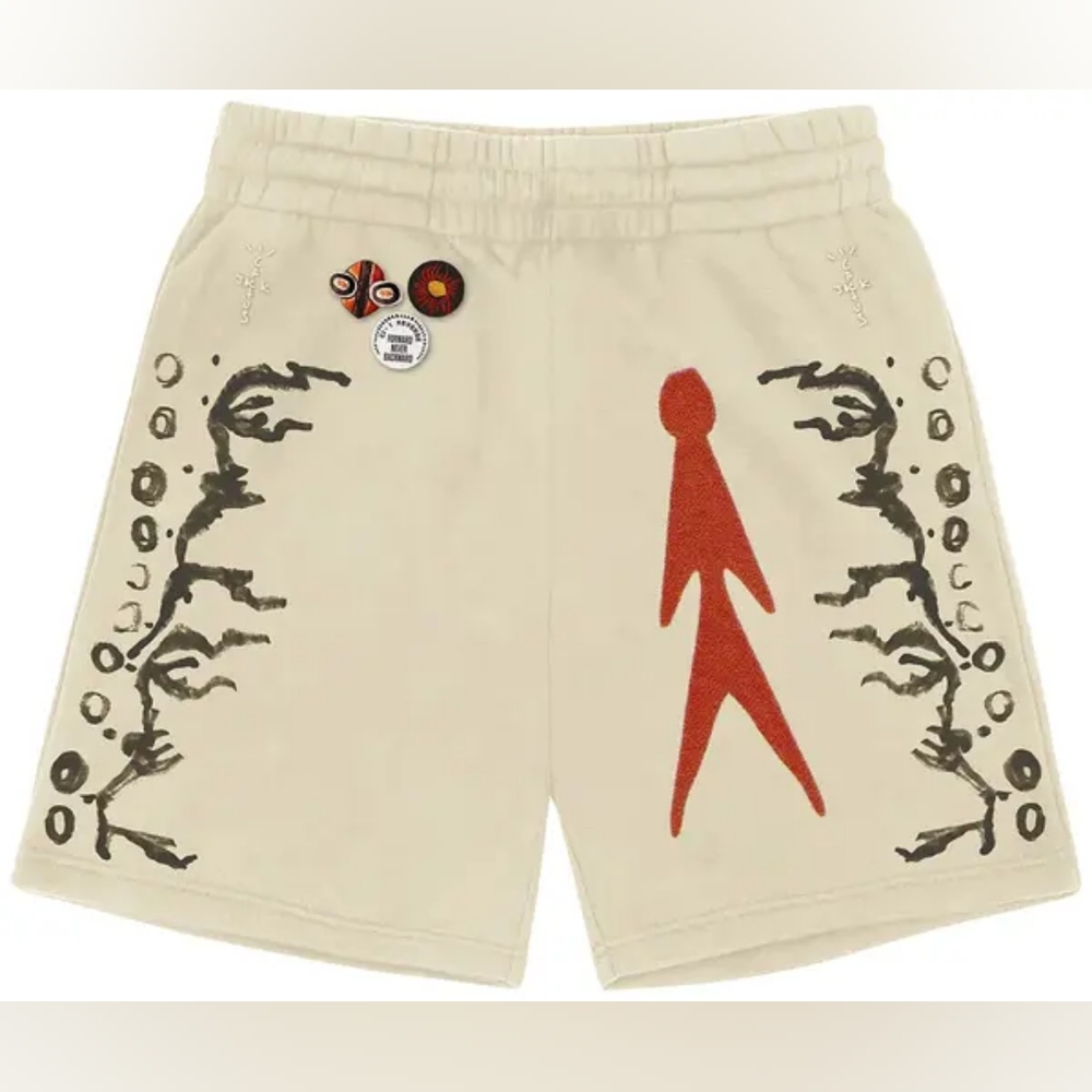 Cactus Jack by Travis Scott Character Shorts 'Off White